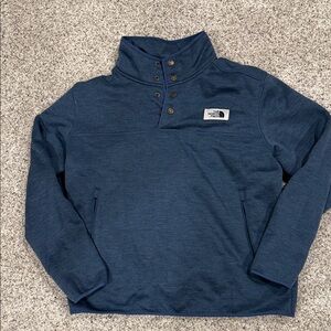The North Face Blue Pullover Sweatshirt